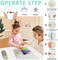 6000+PCS Clay Beads Bracelet Making Kit,24 Color DIY Flat Preppy Beads for Friendship Jewelry Making,Polymer Heishi Beads with Charms Gifts for Teen Girls Crafts for Ages 4-12